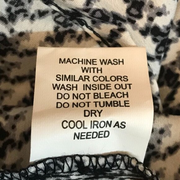 Antilia Femme Women's Short Sleeve Pullover Blouse in Black/White - Size Large * - Picture 5 of 5